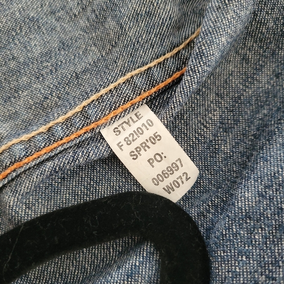 LUCKY BRAND Jean Jacket sz M - Picture 7 of 7